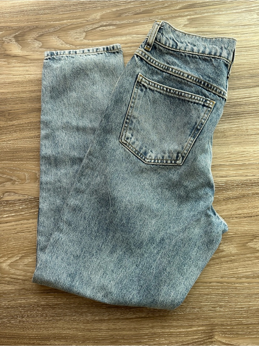 Mango Light Blue Mom Jeans - Picture 3 of 6